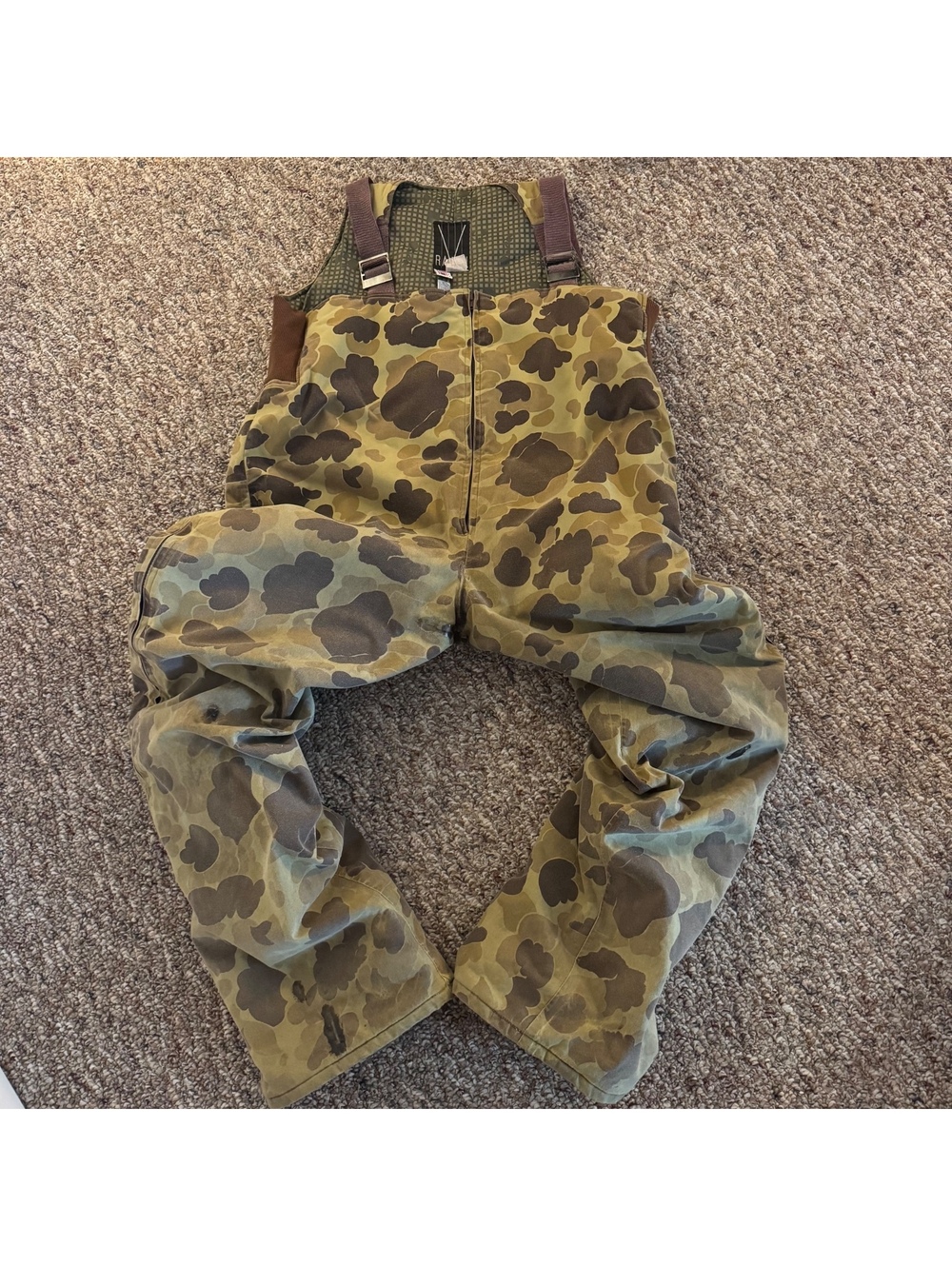 Men’s Raven Insulated Camo Gore-Tex Overalls 30 Inseam